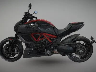 DUCATI DIAVEL 3D model