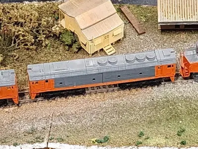 Victorian Railways N Scale G Class Locomotive 3D print model