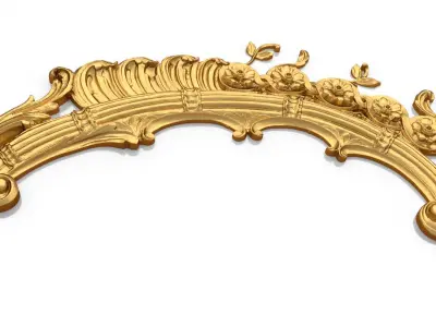 Classic decor ornament 128 3D model