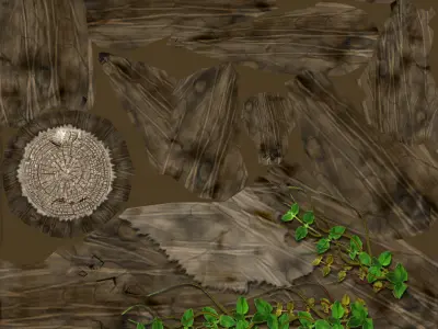 Tree Car Unity Ready Free low-poly 3D model