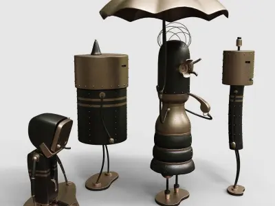 Machinarium Collection Vol 2 3D model