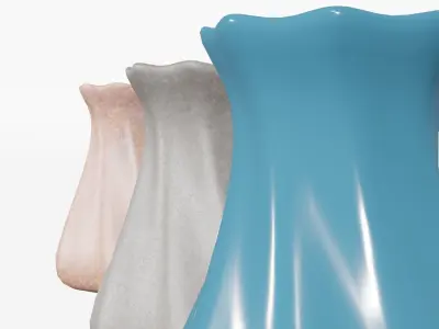 Vase 01 3D model Low-poly 3D model