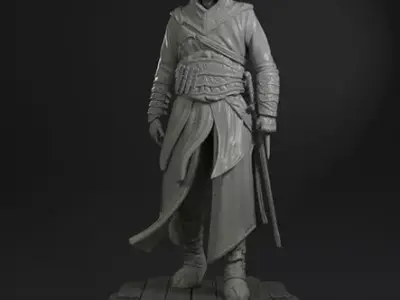 Figurine Assassins  3D print model