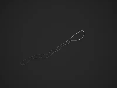 Jeddah Corniche Circuit - Saudi Arabia - 3D Printable 3D print model