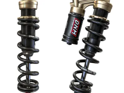 DNM Mountain Bike Rear Shock 3D model