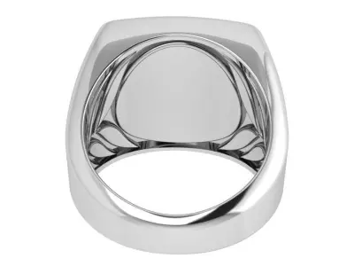 Square Diamond Ring 4383 3D print model