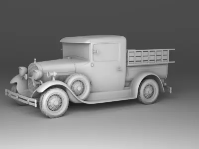 Rare car 3D print model