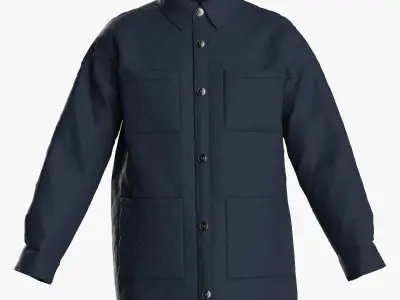  Male capitone jacket 3D model