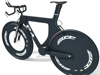 Black Sport Bicycle 3D model