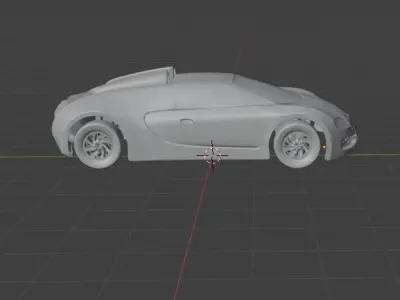 Buggatti veyron 3D model