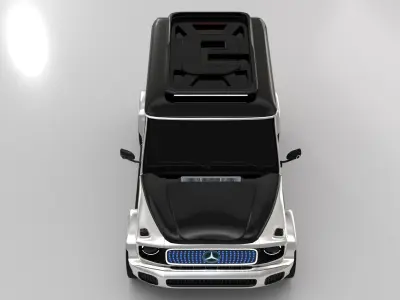 2022 Mercedes G-Class EQG SUV Electric 3D model
