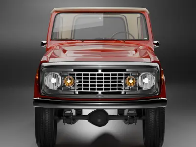 Jeep Commando 1972 3D model