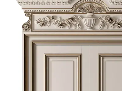 Classic Doors 09 3D model