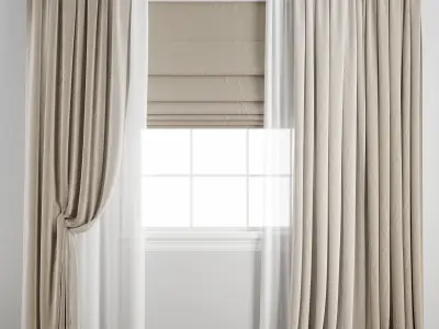Curtain 498 3D model