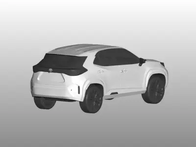 Toyota Yaris Cross 3D model