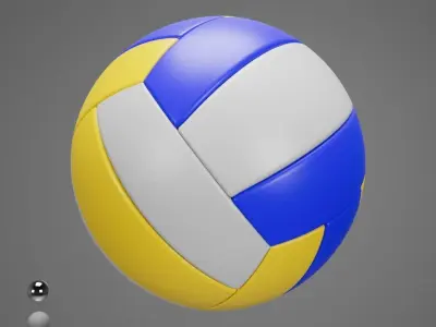 Volleyball ball 3D model