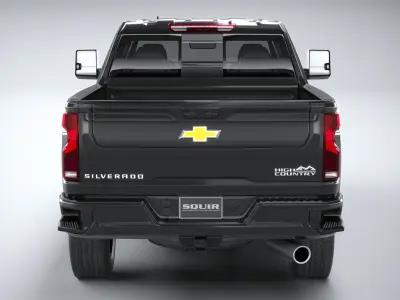 Chevrolet Silverado 2500 HD CG 2024 3D model