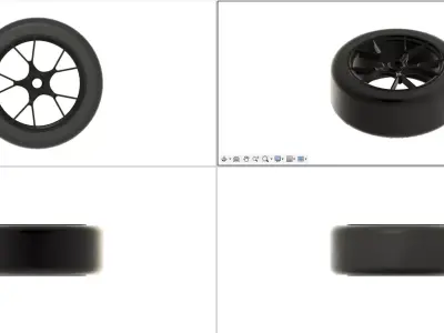 Wheel 3D model
