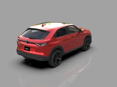 Honda XR-V 2021  HQ interior  3D model