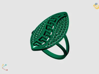 Women Ring STL Womens Ring 3d models 3D print model 3D print model 9