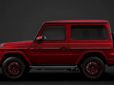 Mercedes AMG G 63 Worldwide 3d W463 2020 3D model