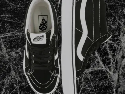 VANS UY SK8 MID REISSUE V 3D SHOES Low-poly 3D model