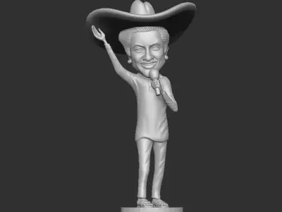 Kishore kumar Miniature 3D print model