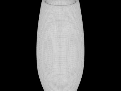 Vase24 vase with polka dots 3D model