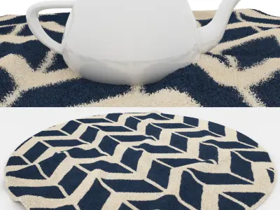 Rugs No 488 Low-poly 3D model