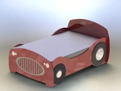 Car bed Free 3D model