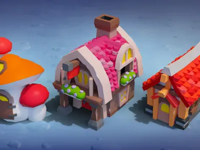 Fantasy FREE Free low-poly 3D model