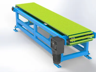Pallet Conveyor 3D model