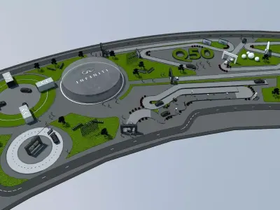 Car carnival 3D model