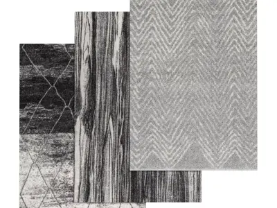 Rug Set 1533 3D model