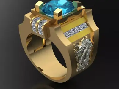 nhan nam  3D model