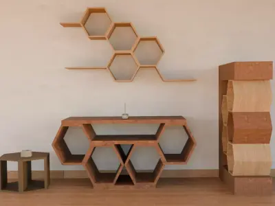 pack furniture 3D model
