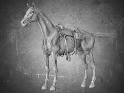 Horse - Pestilence 3D model