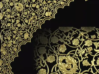 Oriental pattern 3D model