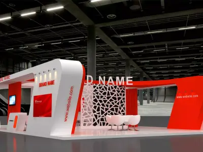 exhibition 3d 3D model