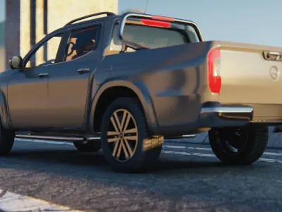 Mercedes Benz X class 2018 3D model