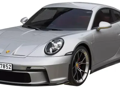Porsche 911 GT3 Touring 2022 3D model