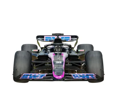 F1 Alpine A524 2024 3D model