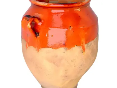 Terracotta Vase or Pot 7 3D model