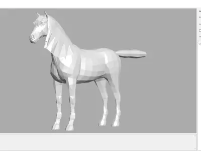 Horse - D14 3D model
