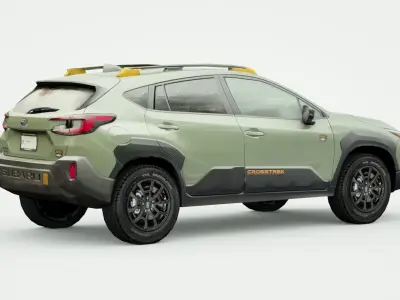 Subaru Crosstrek Wilderness 2024 Low-poly 3D model