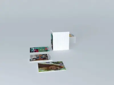 Magazines cube 3D model
