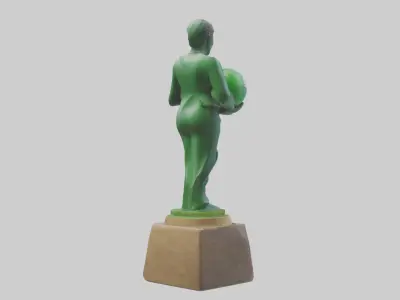 The Sustainability Icon Statue model 3D model