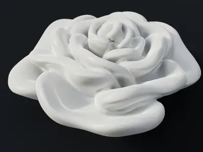 Rose Bloom 3D print model