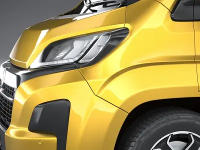 Opel Movano L2H2 2024 3D model