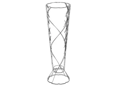 Spiral Complex Vase 3D print model